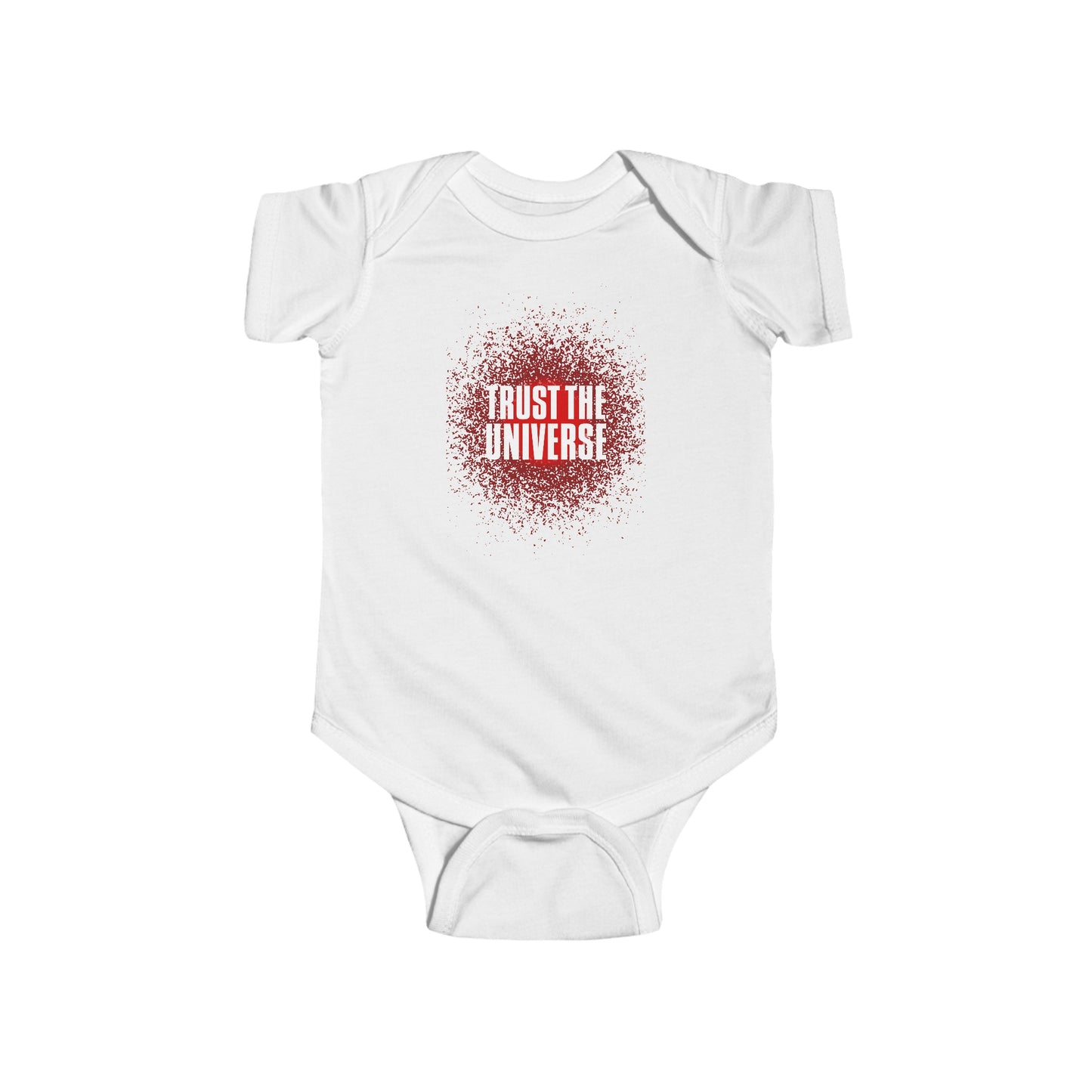 TRUST THE UNIVERSE BABY BODYSUIT